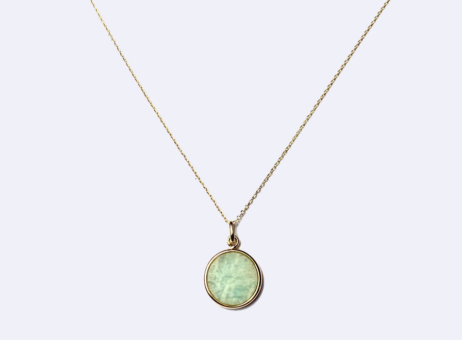 Collier agate 